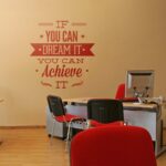 Dream It Achieve It Wall Sticker