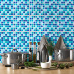 Mosaic Ocean Tiles Stickers (Pack of 24)