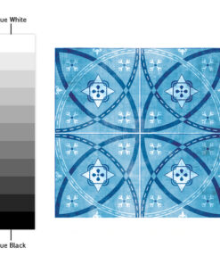 Vintage Blue Tile Decals