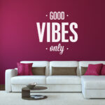 Good Vibes Only Sticker