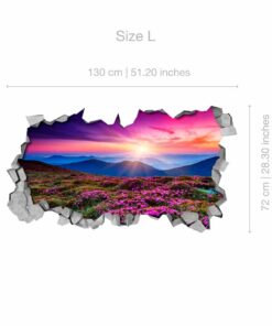 Purple Landscape 3D Wallpaper