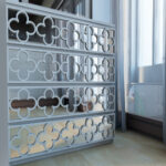 Flowers with Mirror Panel