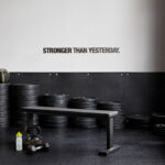 Stronger Than Yesterday Decal