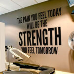 The Pain You Feel Today Wall Decal