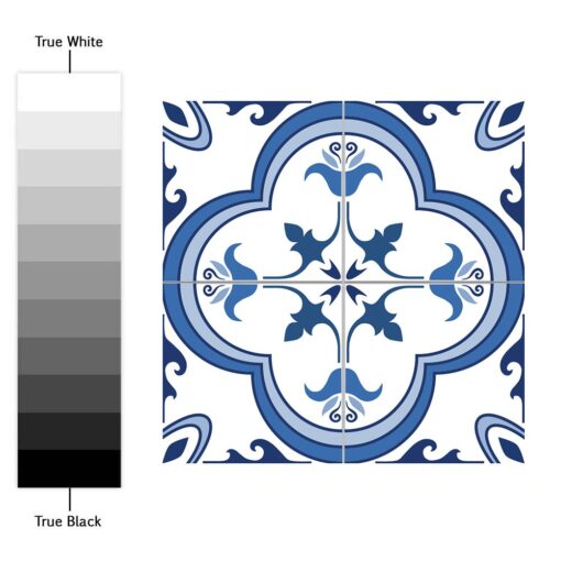 Traditional Portuguese Tiles Stickers (Pack of 24) - Example