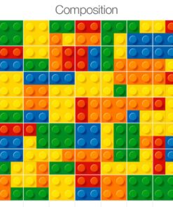 Bricks Tile Stickers - Apply