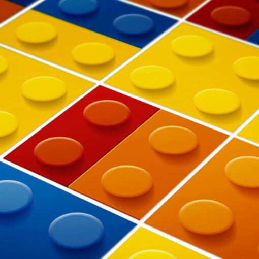 Bricks Tile Stickers - Material