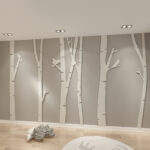 Birch Tree 3D Wall Art