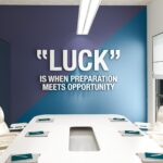 Luck 3D Office Decor