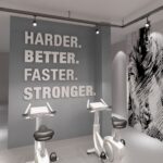 Harder, Better, Faster 3D Gym Wall Decor