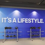 It's a Lifestyle 3D Gym Decor