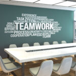 Team Work 3D Office Wall Decor