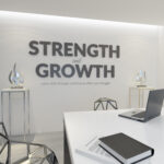 Strength and Growth 3D Office Wall Decor