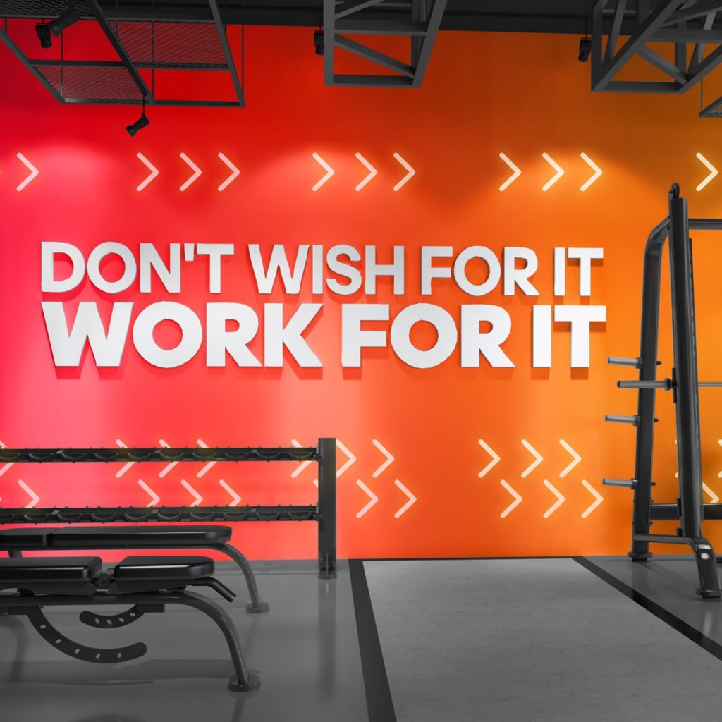 Gym Wall Decor