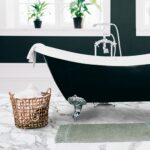 Classic White Marble Tile Stickers (Pack of 10)