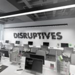 Disruptives 3D Office Wall Decor