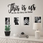 This is Us 3D Wall Quote Decor