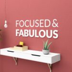 Focused & Fabulous 3D Office Wall Decor