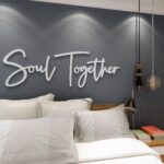 Soul Together 3D Bed Headboard Decor