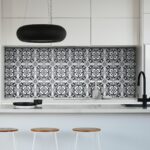 Cannes Pattern Tile Stickers (Pack of 10)