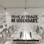 Be Legendary 3D Office Wall Decor