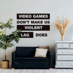 Video Games Sticker