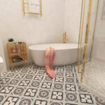 Cáceres Pattern Tile Stickers (Pack of 10)