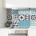 Stickers to Cover Tiles Blue Dreams (Pack of 50)