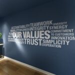 Our Values 3D Office Decor