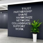 Teamwork Cross Words 3D Wall Sign