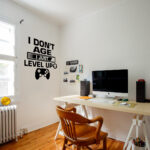 I don’t age, I just level up - Wall Decal