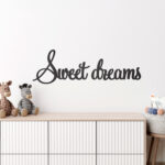 Sweet Dreams - 3D Text Wall Decor