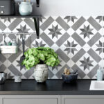 Kitchen Backsplash Decor - Dunkirk Pattern Tiles