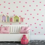 Hearts Wall Stickers (Pack of 100)