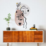 Three Faces Boho Wall Decal