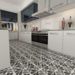 Tile Stickers Munich Pattern (Pack of 10)