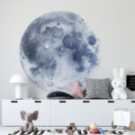 Full Moon Wall Decal