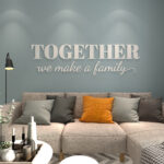 Together We Make a Family - 3D Wall Decor