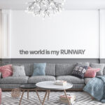 The World is My Runway - 3D Office Wall Decor