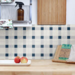 Tartan Pattern Tile Stickers (Pack of 10)