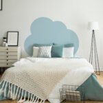 Cloud Wall Decal Headboard