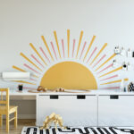 Rising Sun Wall Decal