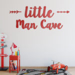 Little Man Cave - Kids Wall Decor