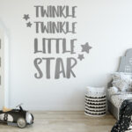 Twinkle, Twinkle, Little Star - 3D Text Wall Decor