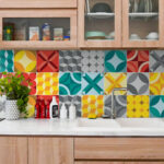 Geometric Tiles Stickers (Pack of 40)