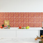 Mosaic Terracota Tiles Stickers (Pack of 24)