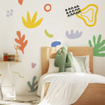 Matisse Style Wall Decals – Mid-Century Shapes
