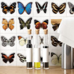 Butterfly Tiles Stickers (Pack of 42)