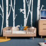 Forest Birch Trees Wall Decals