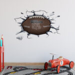 Football Ball Decal